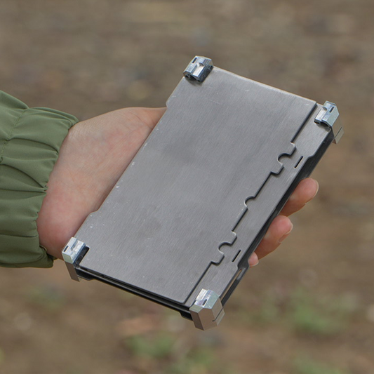 FireNest: Most User-Friendly Foldable Stove | Titanium EDC