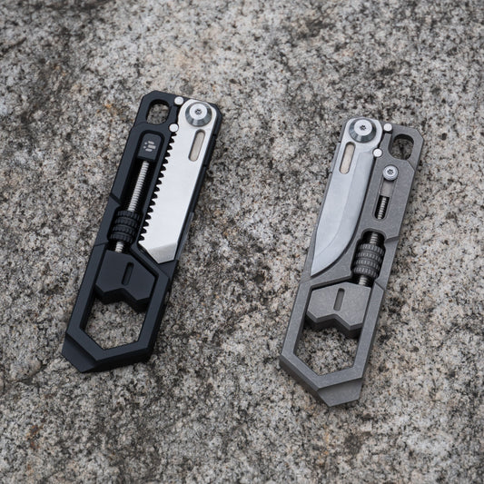 Pre-order (April 2026): Sawg: Saw, Knife, Wrench, Pry Bar | Compact & Slim | Titanium EDC