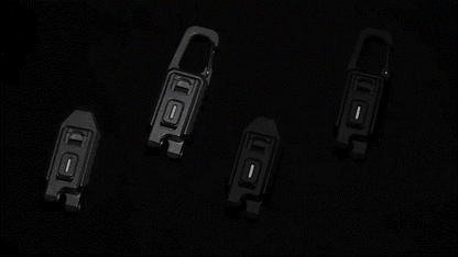 Double Q: World’s First Dual Quick-Release Keychain | Titanium EDC