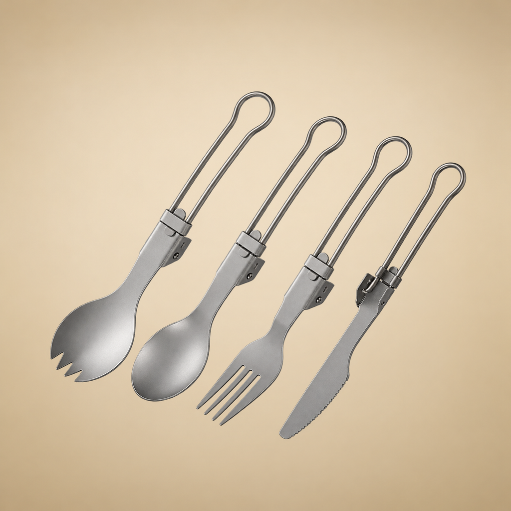 Ultralight Titanium Tableware