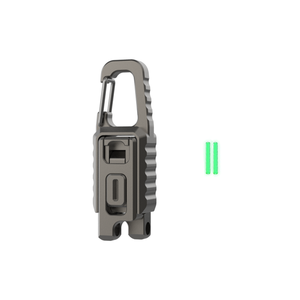 Double Q: World’s First Dual Quick-Release Keychain | Titanium EDC
