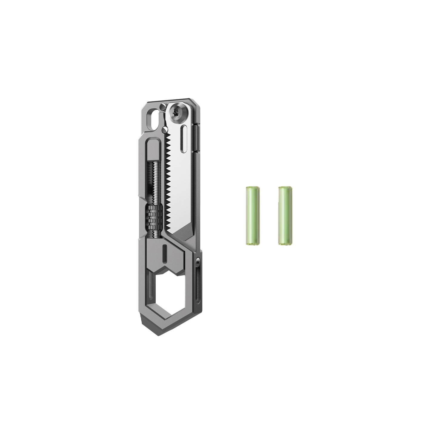 Spedizione Mar 2026 (Pre-ordine) : Sawg — Sega, Coltello, Chiave, Leva. Compatto e Sottile.