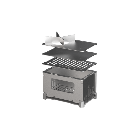 FireNest - The Most User-Friendly Foldable Titanium Stove(Ships December 2025)